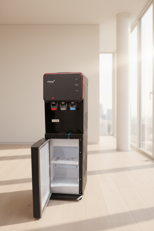 Dispensador Compresor Frigobar Para Agua Purificada Premium 3 llaves