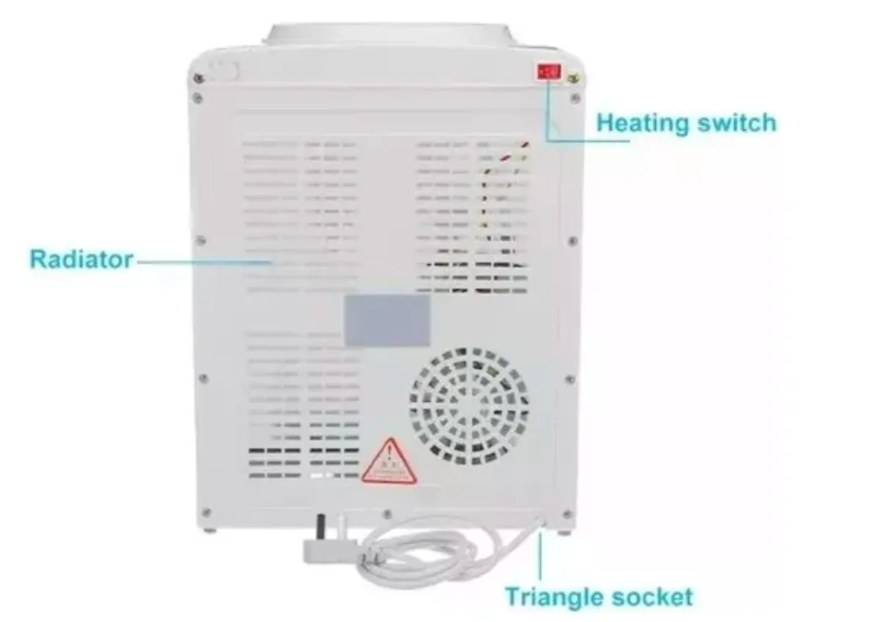 Dispensador De Agua Sobremesa Ventilador Mod. Tb-qd vplast