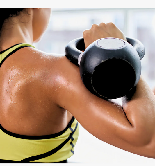 Kettlebell 6kg • Pesa Rusa Negra • Crossfit