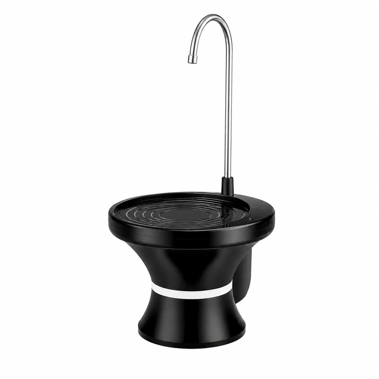 Bomba Dispensador Agua Recargable Electrico Base Para Vaso carga tipo C