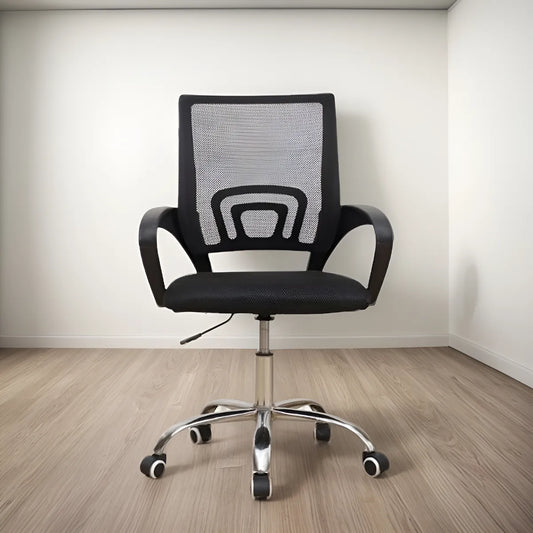 Silla De Oficina Pc Escritorio Mesh Color negro