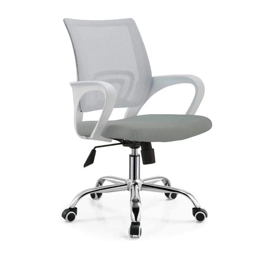 Silla De Oficina Pc Escritorio Mesh Color Gris
