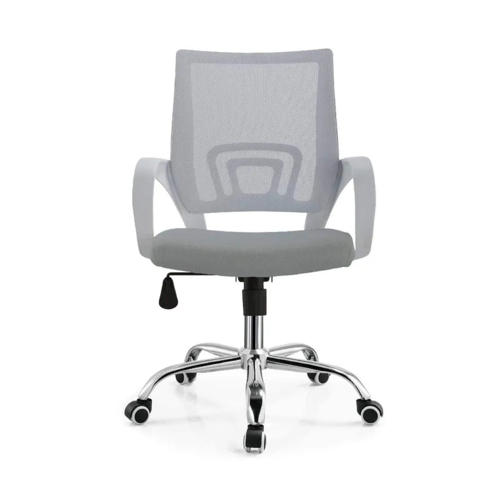 Silla De Oficina Pc Escritorio Mesh Color Gris