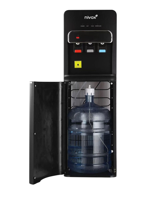 Dispensador de compresor Bidon oculto negro mate