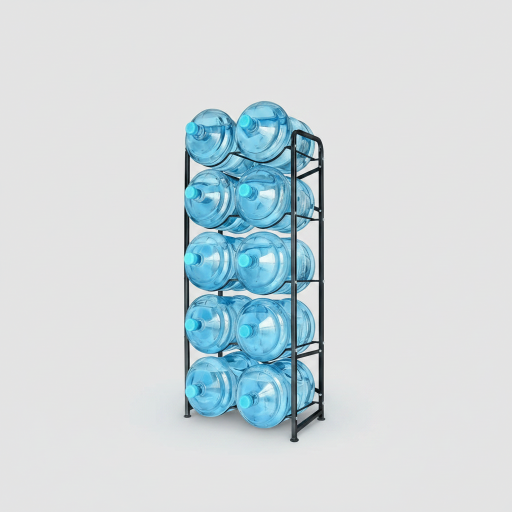 Estante Organizador Rack 10 Botellones Bidones Agua 20lts