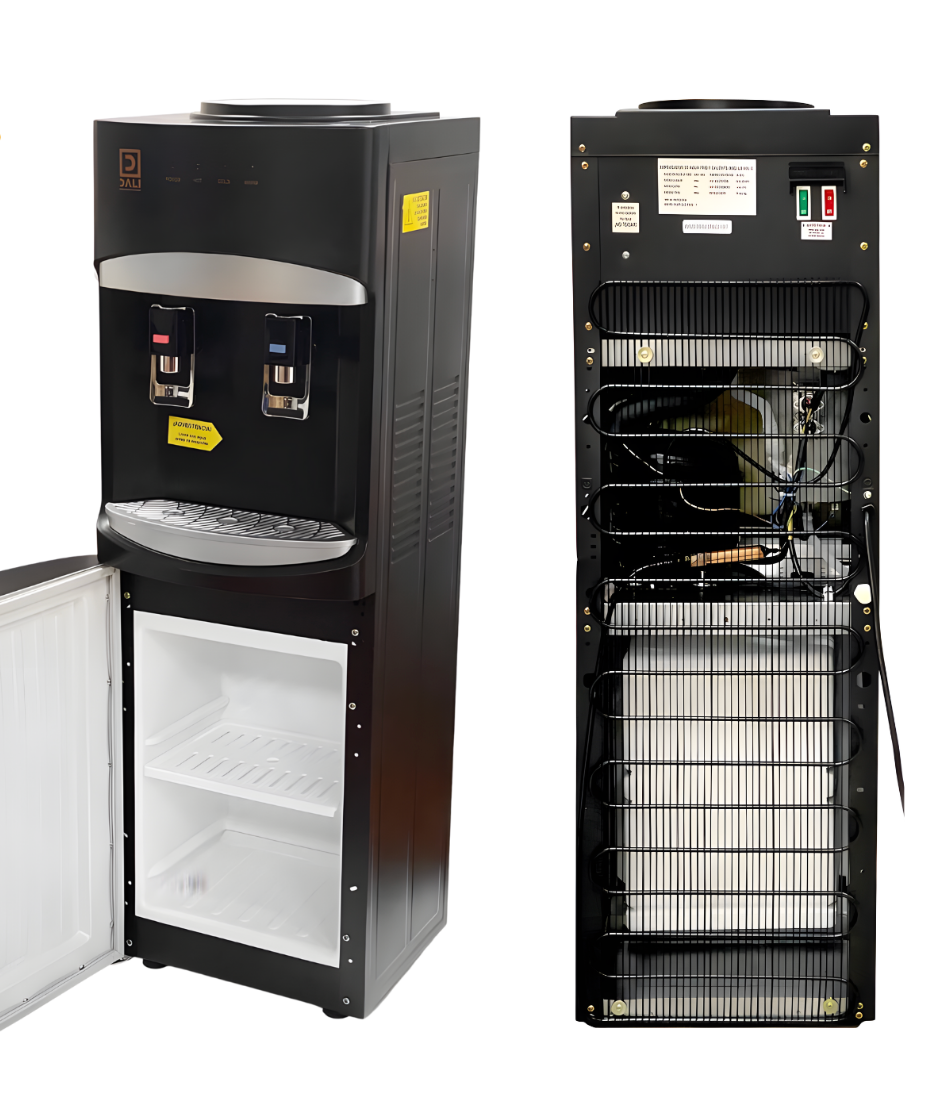 Dispensador de Agua Pedestal Compresor Negro Mate LB-88 Mini