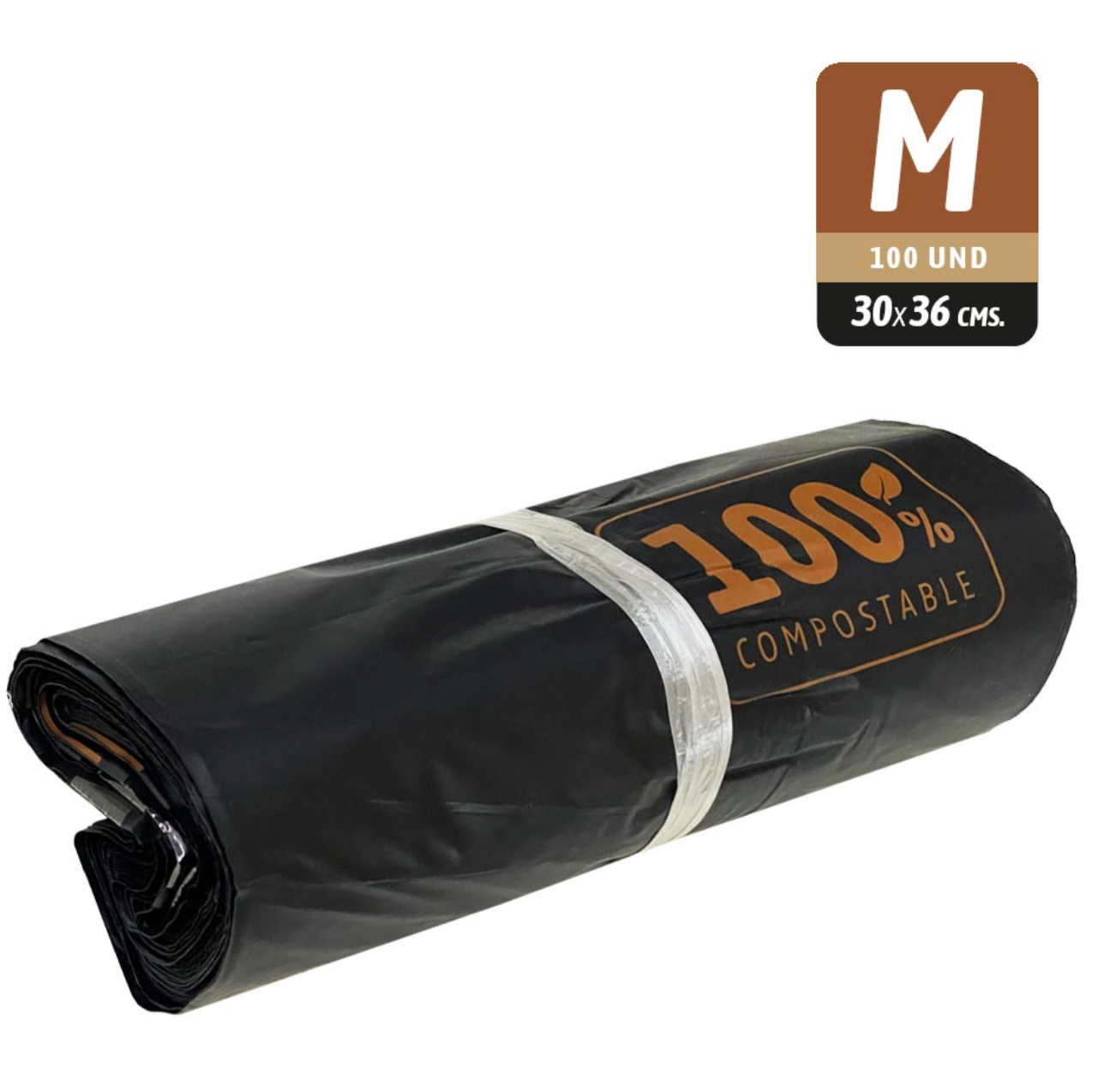 Bolsas courier ecológicas biodegradables 22 x 30 cm (100 und.)