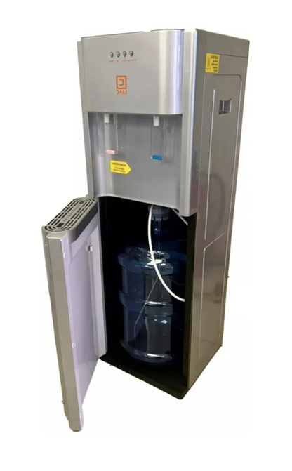 Dispensador De Agua Frío Caliente Bidon Oculto Color Gris