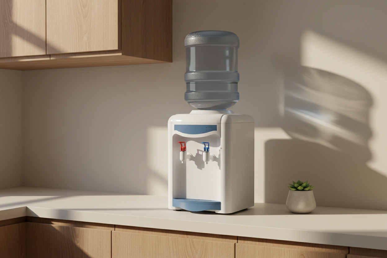 Dispensador De Agua Sobremesa Ventilador Mod. Tb-qd vplast