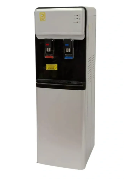 Dispensador Eléctrico De Agua Fría Y Caliente Pedestal plata