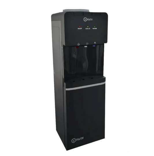 Dispensador Eléctrico Pedestal Agua Fría Caliente Compresor mate grande