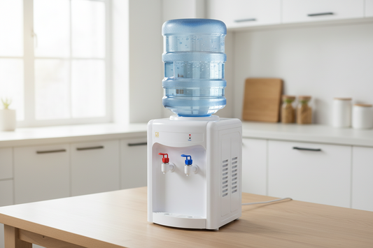 Dispensador Agua Fría Caliente Ventilador Sobremesa