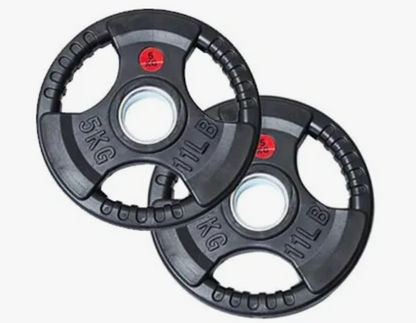 Par De Discos Olimpicos 5 Kilos (total 10 Kilos)