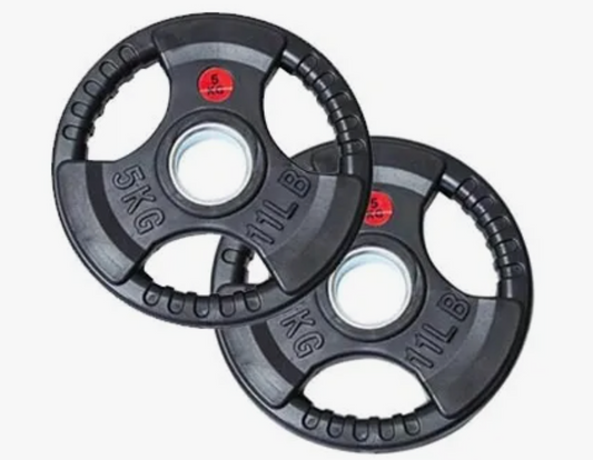 Par De Discos Olimpicos 5 Kilos (total 10 Kilos)