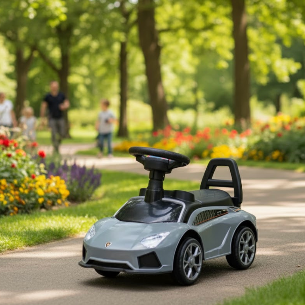 Corre Pasillo Auto De Paseo Deportivo Luces Sonido Música