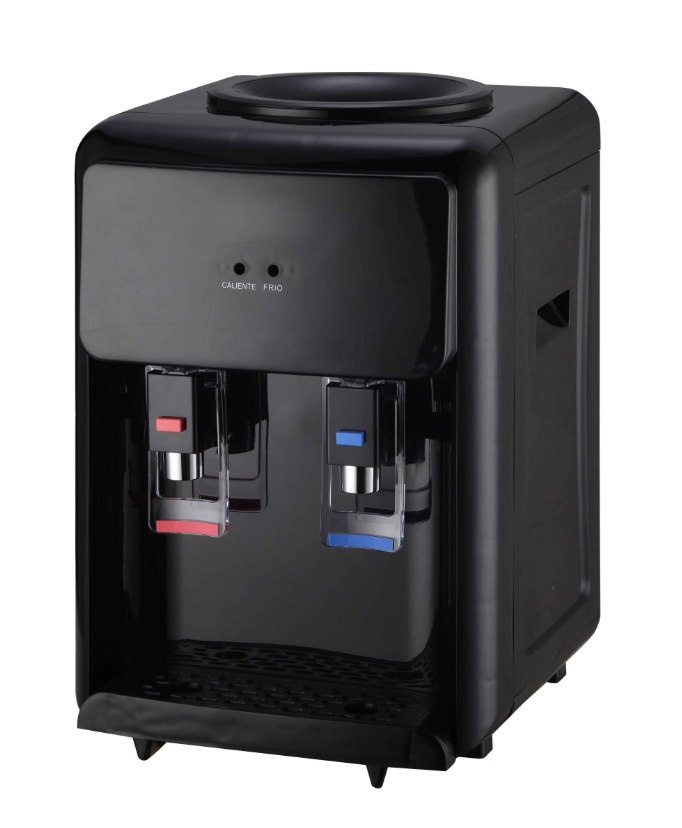 Dispensador de sobremesa para agua fria y caliente negro mate