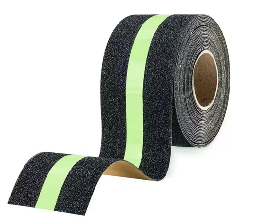 Cinta Antideslizante 5x15 Metros Luminosa Pisos Escaleras