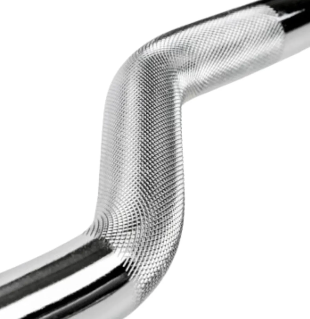 Barra De Gimnasio Linea Sport Barra Olimpica Z Olímpica Color Acero Cromado 6kg