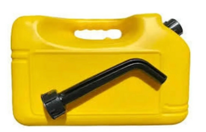 Bidon Certificado 20l Antivuelco Combustibles + Vaciador amarillo Diesel