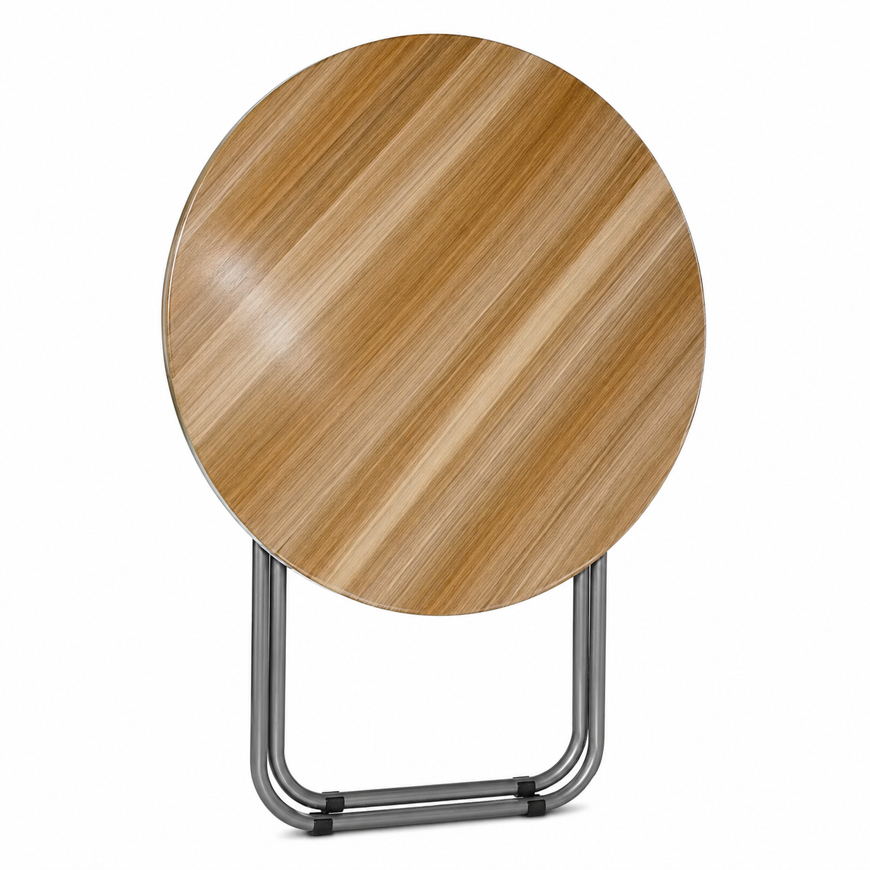 MESA REDONDA PLEGABLE 80 CM – DISEÑO MODERNO Y FUNCIONAL CAFE