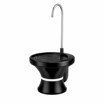 Bomba Dispensador Agua Recargable Electrico Base Para Vaso carga tipo C