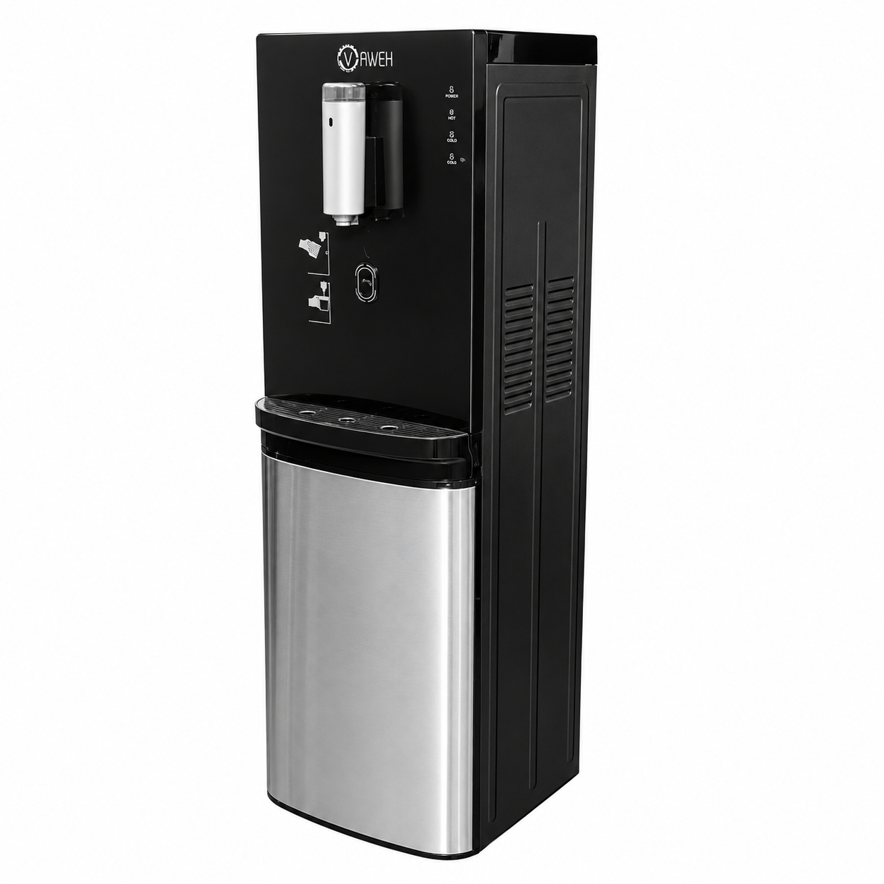 Dispensador de Agua Premium con Compresor y Sensor Automático