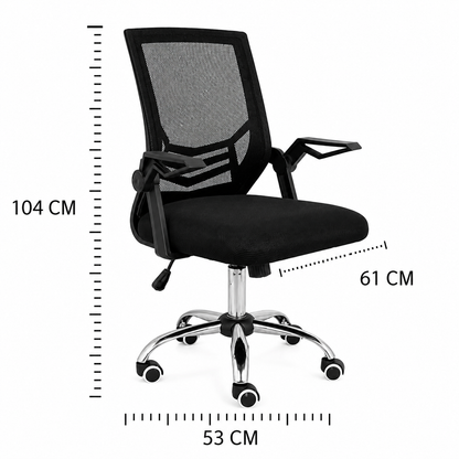 Silla De Oficina Ergonómica Adapt - Soporte Lumbar Y Reclinable