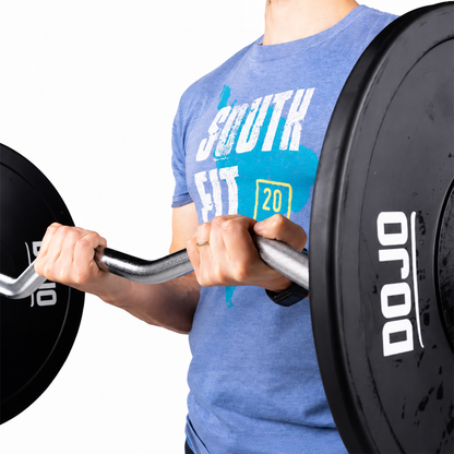 Barra De Gimnasio Linea Sport Barra Olimpica Z Olímpica Color Acero Cromado 6kg