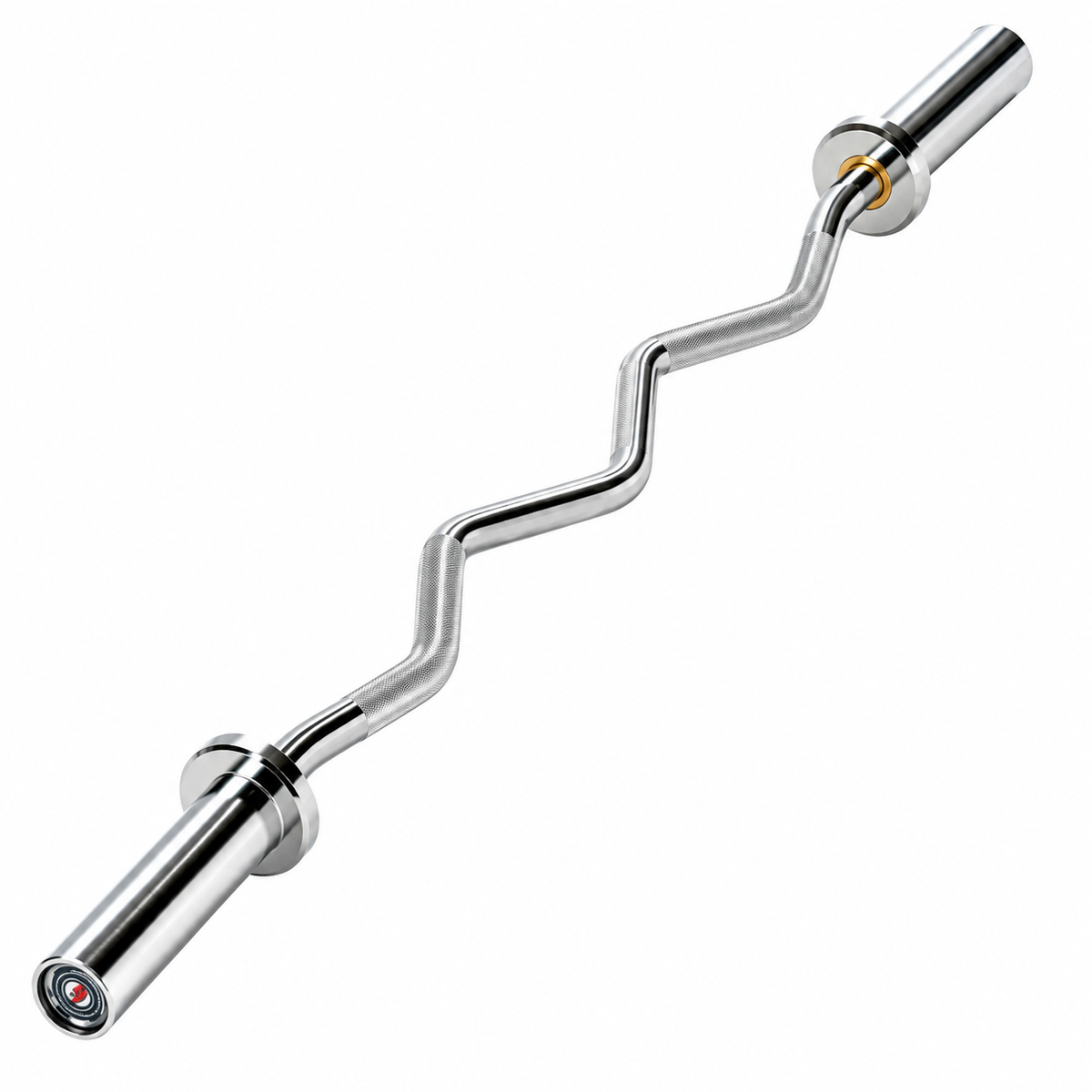 Barra De Gimnasio Linea Sport Barra Olimpica Z Olímpica Color Acero Cromado 6kg