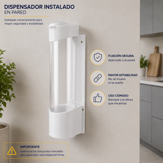 Portavasos Universal para Dispensador de Agua con pernos