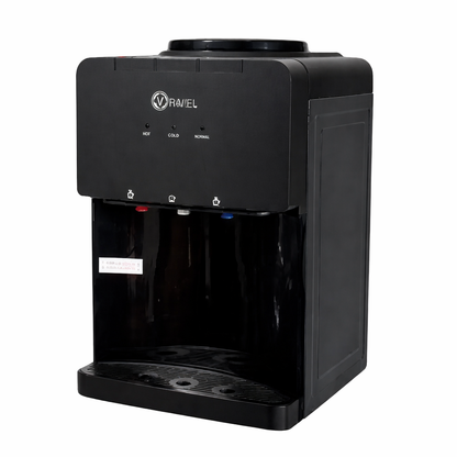 DISPENSADOR SOBREMESA COMPRESOR NEGRO (BLOQUEO DE AGUA CALIENTE)