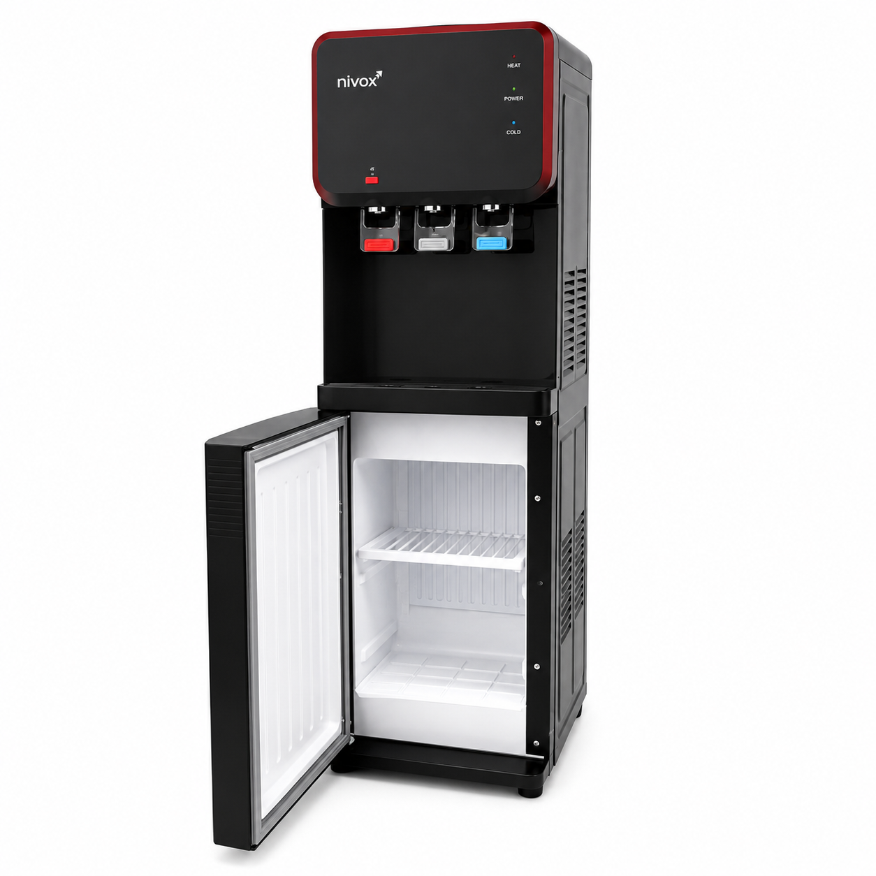 Dispensador Compresor Frigobar Para Agua Purificada Premium 3 llaves