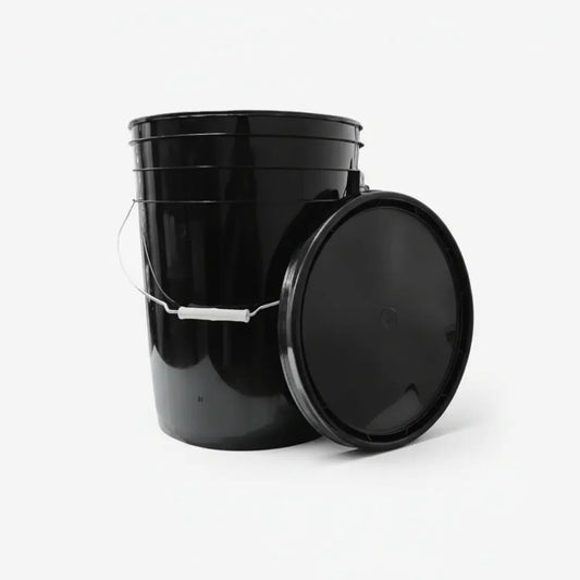 Balde 20 Litros Sin Tapa Negro (pack 10 Und)