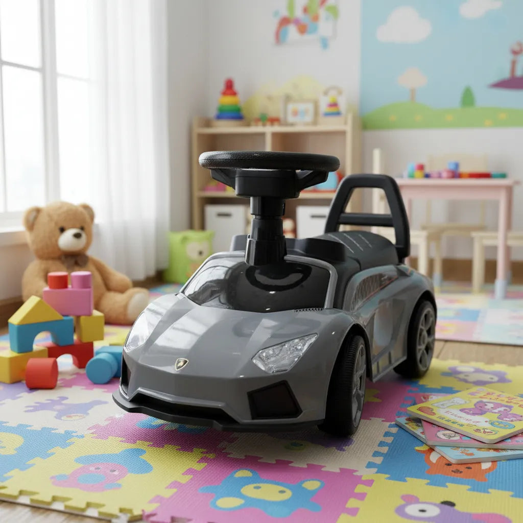 Auto Deportivo Correpasillo: Aventura, Luces y Música 🎁. ¡Regalo Ideal!