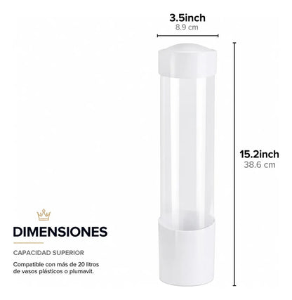 Portavasos Universal para Dispensador de Agua con pernos