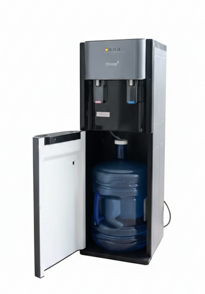 Dispensador De Agua De Bidon Oculto 20 Litros Negro Nivox