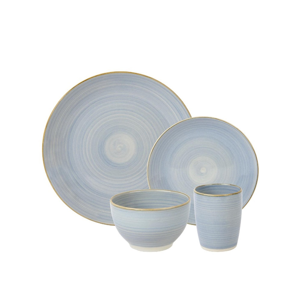Juego Loza Cerámica 24 pcs Amalfi Simplit