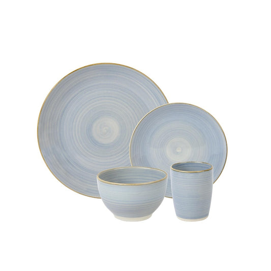 Juego Loza Cerámica 24 pcs Amalfi Simplit