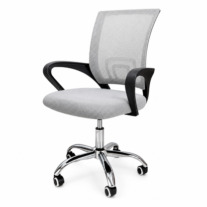 Silla De Oficina  Escritorio Mesh  Color Gris/ Negro