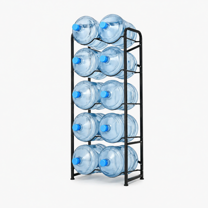 Rack Organizador 10 Botellones de Agua 20 Litros | Metal