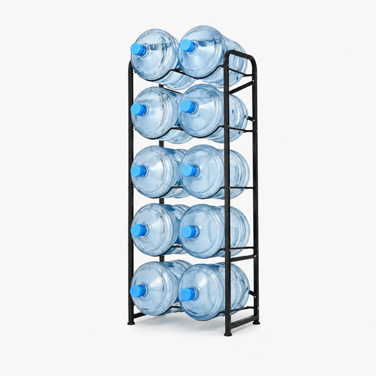 Rack Organizador 10 Botellones de Agua 20 Litros | Metal