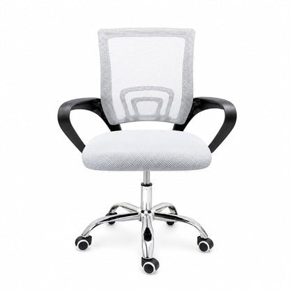 Silla De Oficina Pc Escritorio Mesh  Color Gris