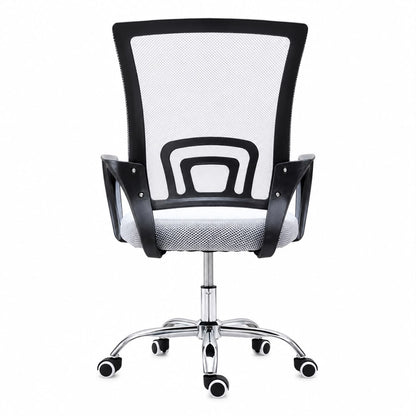 Silla De Oficina Pc Escritorio Mesh  Color Gris