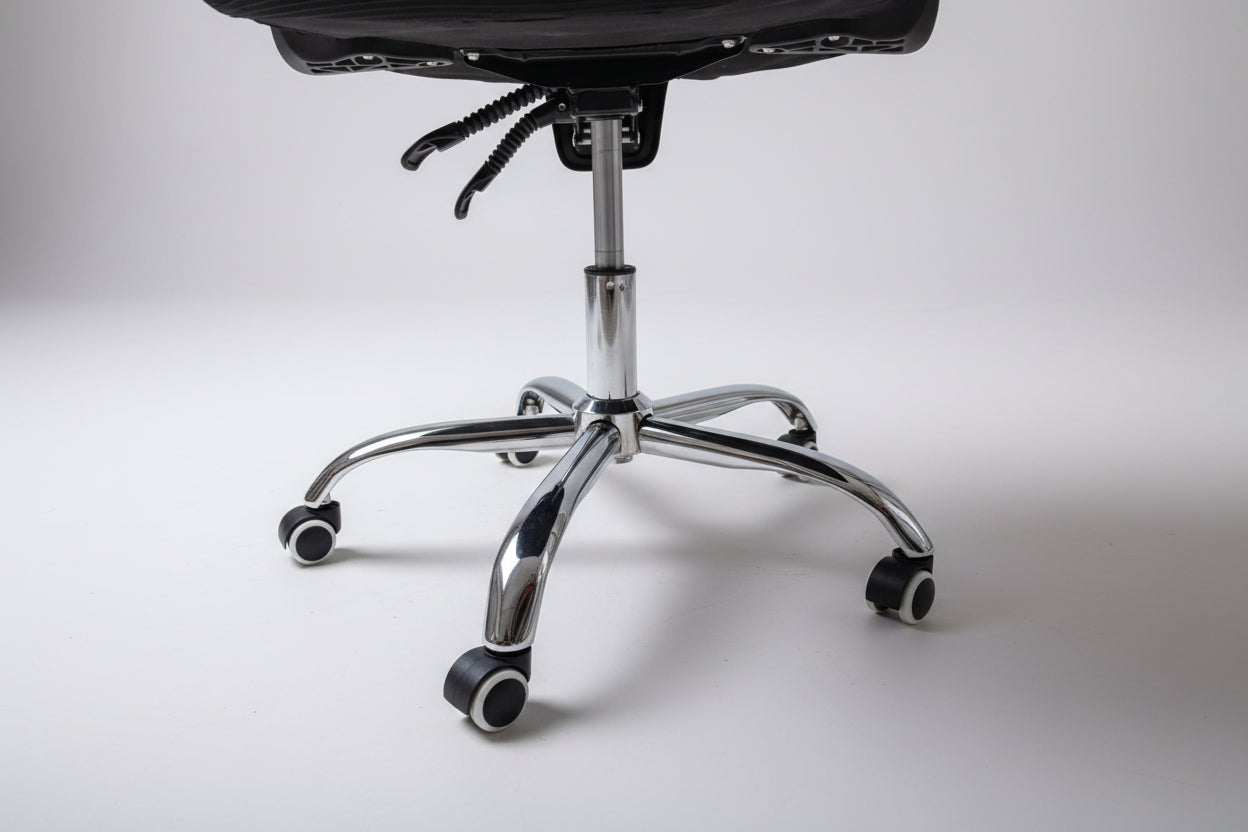 Silla De Escritorio Grecia Alta Brazo Reg Y Cabecero regulable Color Negro