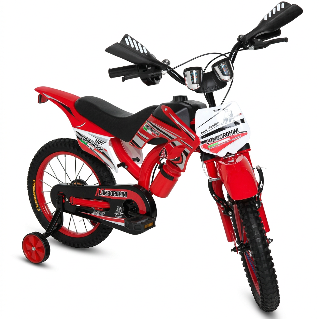 Bicicleta roja, vista principal