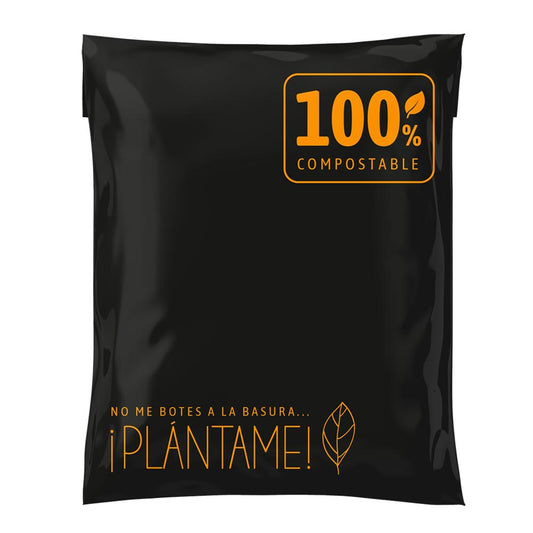Bolsas courier ecológicas biodegradables 22 x 30 cm (100 und.)