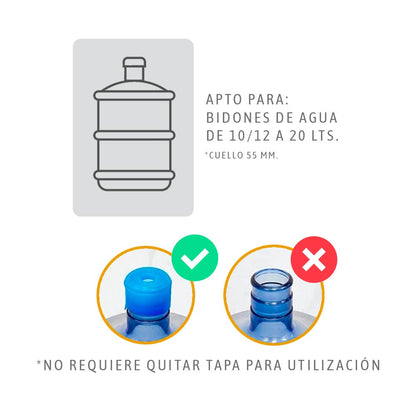 Bomba dispensador de agua USB Premium Mod. NV Black