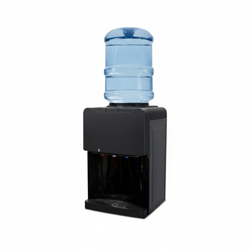 Dispensador Sobremesa Compresor Negro (Bloqueo de Agua Caliente)